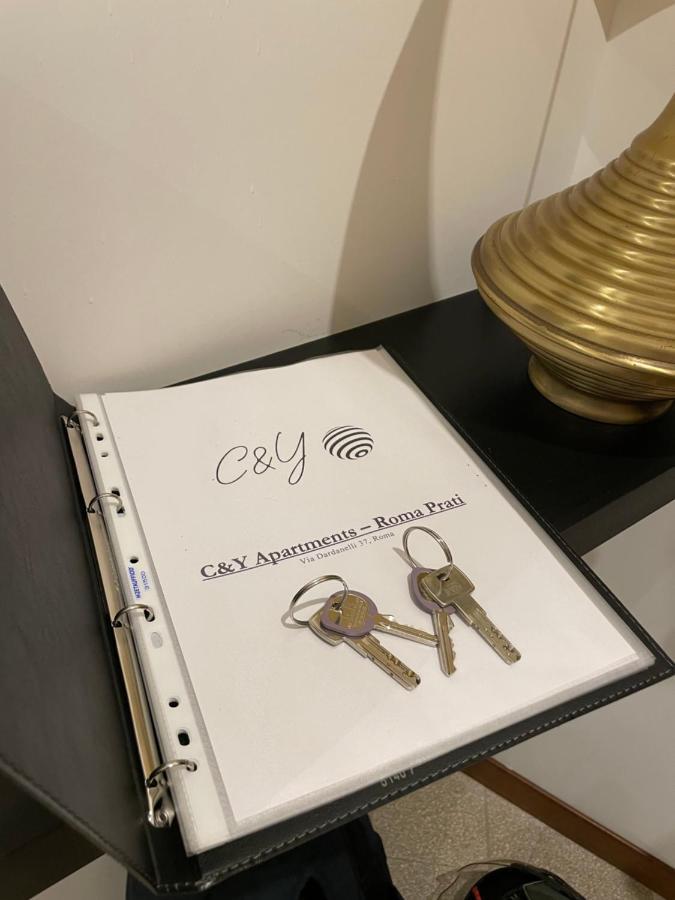 C&Y Apartments - Roma Prati - Luxury Double Studio With Kitchen 외부 사진